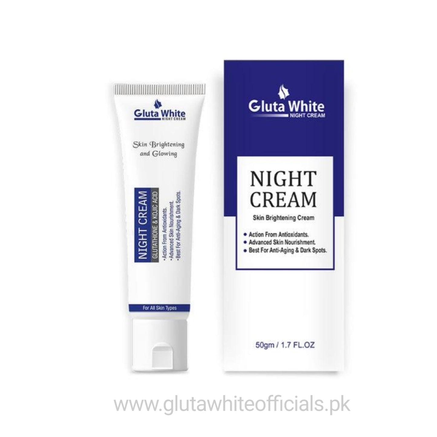 Gluta White Night Cream (Extra Glow)