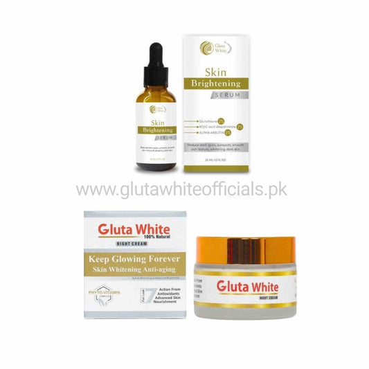 Gluta White Cream & Brightning Serum