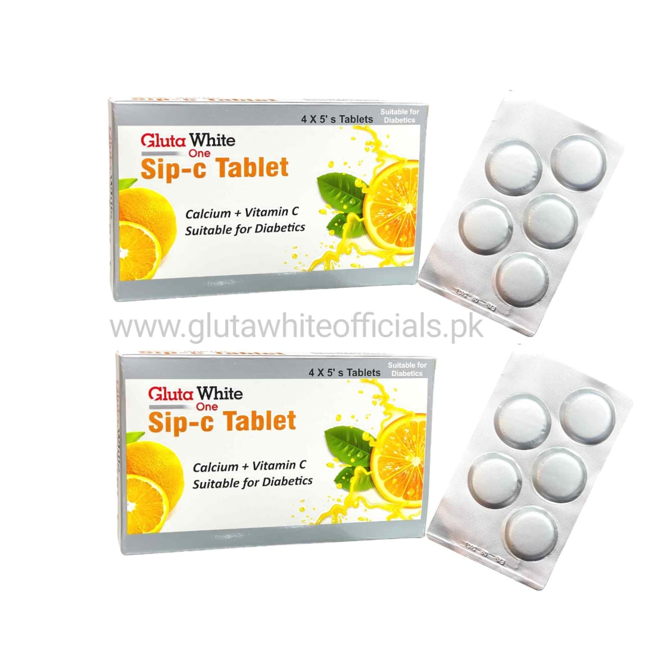 Gluta White Sip-C (2 Packs)