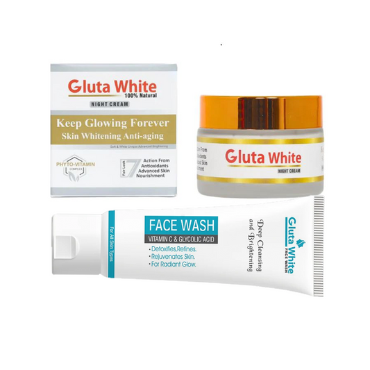 ɢʟᴜᴛᴀ ᴡʜɪᴛᴇ ᴄʀᴇᴀᴍ & ꜰᴀᴄᴇᴡᴀꜱʜ