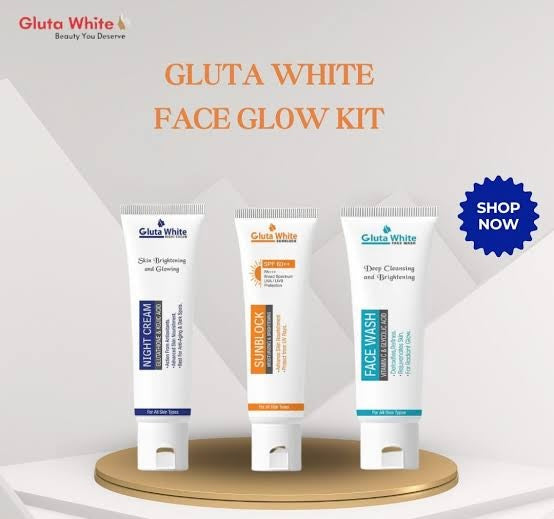 Gluta hot deal (Night cream / FaceWash / Sunblock)