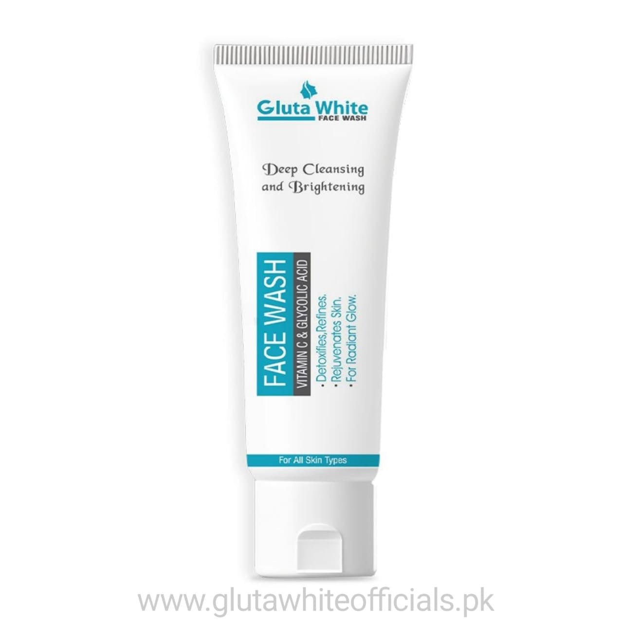 Gluta White Face Wash for Brightning & Deep Cleansing